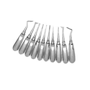 Elevador de Raíces Dentales, Instrumento Quirúrgico Dental de Acero Inoxidable, Herramienta Manual de Elevación de Dientes de Precisión, Agarre Ergonómico - Product Image 4