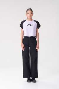 Meilleure vente vêtements d'été haut court t-shirt uni confortable nouveau style manches courtes à la mode femmes T-Shirt vêtements décontractés - Product Image 3