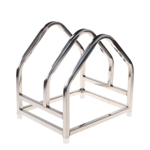 Support de planche à découper en métal pour ustensiles de cuisine et table de restaurant décoratif avec couleur métallique personnalisée et vente - Product Image 5