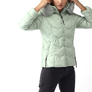 Veste d'hiver en peluche pour femmes Vestes d'hiver à capuche pour femmes Dernière mode Vente en gros Veste en peluche pour femmes OEM - Product Image 1