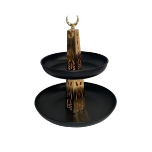 Premium Quality <b>Cake</b> Platter Stand Top Trending <b>Wedding</b> Birthday Parties Natural Finishing Wooden <b>Cake</b> Stand - Product Image 2