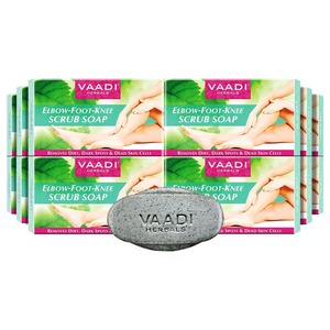 Jabón exfoliante de rodilla Vaadi Herbals de calidad superior para piel suave o suave y radiante disponible a buen precio - Product Image 5