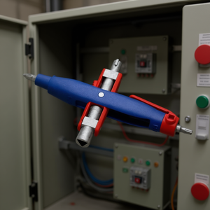 Clé de contrôle de type stylo Knipex pour tous les armoires standard et systèmes d'arrêt - Product Image 3