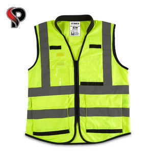 Chaleco DE SEGURIDAD reflectante de alta visibilidad más vendido hecho de poliéster de alta calidad para uso de seguridad - Product Image 6