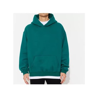 Pull surdimensionné vierge de haute qualité pour hommes Pull à capuche Logo personnalisé Grande taille Sweats à capuche pour hommes Sweats à capuche - Product Image 1