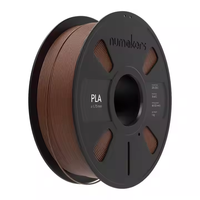 Numakers, la mejor calidad, 1kg, 1,75mm, PLA Plus, marrón chocolate, varillas de plástico para impresión 3D, filamento de impresora 3D de objetivo alto