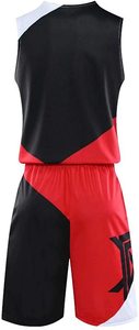 Uniformes de Baloncesto Unisex Transpirables de Último Diseño al por Mayor, Ropa Deportiva, Conjuntos de Camisetas de Baloncesto Personalizadas, Sin Mangas, Sólidas - Product Image 4