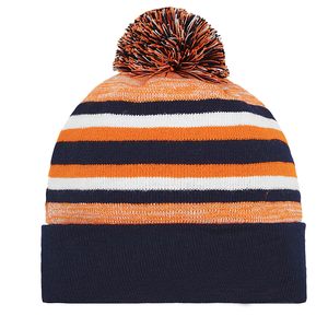 Tech Fleece Beanie Doublure intérieure douce évacuant la transpiration Coquille en tricot acrylique Ourlet repliable Chaud pour les sports techniques d'extérieur Hiver en vrac - Product Image 1