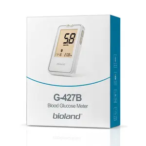 Volautomatische Glucosemonitor Fabrikant Bluetooth Slimme Bloedglucose Analyzer Draagbaar Voor Diabetisch Thuis Veilig Gebruik