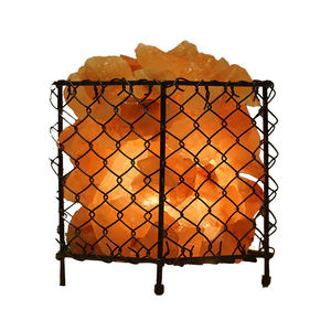 Vente flash Lampes en fer forgé sur mesure avec des morceaux de sel, style bol, décorations d'amour, meilleur prix, artisanat naturel - Product Image 1