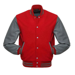 Precio al por mayor logotipo personalizado Letterman Versity chaqueta de talla grande ropa de invierno con precio barato - Product Image 1