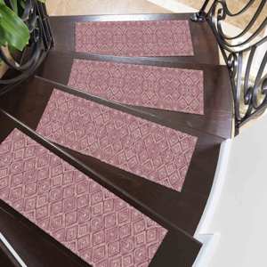 Tapis imprimé à motifs géométriques, tapis ethnique, tapis d'escalier moderne lavable en machine - Product Image 3