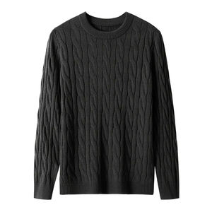 Pulls d'hiver doux et confortables pour hommes, best-sellers 2025, nouveau design personnalisé, grandes tailles, anti-boulochage, anti-plis, crochetés - Product Image 1