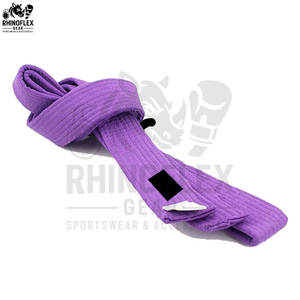 เข็มขัดเทควันโดสำหรับงานหนักเข็มขัดเทควันโดศิลปะการต่อสู้แบบมืออาชีพออกแบบโลโก้ได้ตามที่ต้องการ - Product Image 4