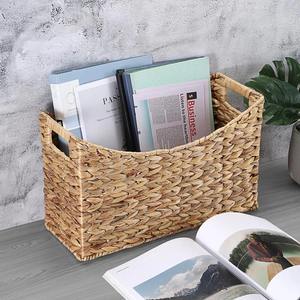 Cesta de Almacenamiento Hecha a Mano con Jacinto de Agua, Cesta de Almacenamiento Ecológica al por Mayor, Hecha en Vietnam - Product Image 3