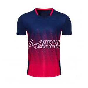 Durable Custom Color Hombres Deportes Jersey Medias Mangas Verano Desgaste Hombres Deportes Jersey - Product Image 1