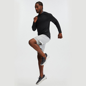 Short en maille personnalisé pour hommes, loisirs d'été, fitness en plein air, tissu polyester respirant, taille moyenne élastique, style décontracté, football - Product Image 2