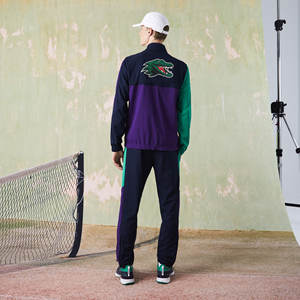 Conjunto Deportivo Oficial Atlético para Fitness Color Block, Chándal de Entrenamiento con Logo Personalizado, Ropa de Tenis en Oferta - Product Image 3