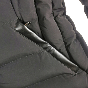 เสื้อโค้ทกันน้ำคุณภาพสูงสำหรับฤดูหนาวแบบมีฮู้ดสำหรับผู้หญิง  บุด้วยโพลีเอสเตอร์  ผ้าไนลอนด้านนอก - Product Image 4