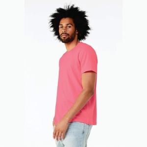 Gran oferta de moda para hombre, Camiseta 100% de algodón con cuello redondo, ropa de calle personalizada, camisa en blanco de punto informal de manga corta - Product Image 2