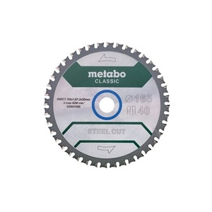 Classic D165x1.6/1.2x20mm Steel Circular <b>Saw</b> Blade with 40 Teeth FZFA/FZFA Bore - Product Image 1