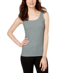 Camiseta sin mangas de entrenamiento de gimnasio de secado rápido para mujer Material de algodón y poliéster hecho con diferentes colores OEM disponible - Product Image 1