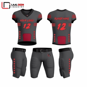 Maillots de football américain personnalisés uniformes de football américain pour jeunes adultes et hommes maillot de football américain de sublimation confortable - Product Image 3