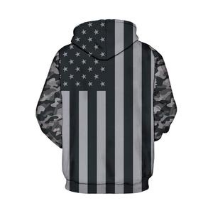 เสื้อฮู้ดซิป OEM สไตล์ Stone Wash คุณภาพสูง ผลิตจากโพลีเอสเตอร์/คอตตอน ระบายอากาศได้ดี ทรงปกติสำหรับผู้ชาย เนื้อผ้าหนา เหมาะสำหรับฤดูหนาว พิมพ์ลายด้วยเทคนิค DTG - Product Image 2