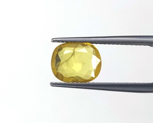 Haute qualité 100% saphir jaune naturel chauffé ovale coupe 3.20 carat bague taille septembre pierre de naissance pour la fabrication de bague et pendentif - Product Image 2