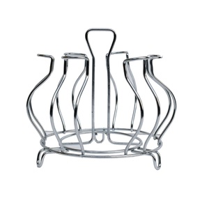 Soporte de vidrio de acero inoxidable Soporte de vidrio de loto para mesa de comedor de cocina - Product Image 4