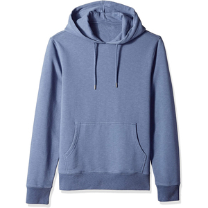 เสื้อฮู้ดผ้าฟลีซคอตตอนสีดำคุณภาพสูงสำหรับผู้ชาย ดีไซน์เรียบง่าย มีซับใน ผลิตตามแบบ OEM สำหรับฤดูหนาว กันน้ำ ระบายอากาศได้ดี - Product Image 1