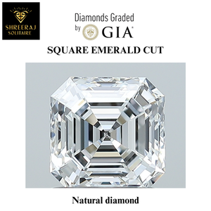 เพชรธรรมชาติ ใบรับรอง GIA 1.00 กะรัต ทรงแอชเชอร์ รูปทรงแฟนซี เพชรเม็ดเดี่ยว สี E ความสะอาด VVS2 เพชรแท้ สำหรับทำเครื่องประดับ - Product Image 3