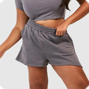 Nouveau style personnalisé de shorts pour femmes en coton à séchage rapide légers taille moyenne décontracté été shorts chauds bas quantité minimale de commande - Product Image 3