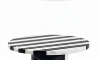Support à gâteau artisanal en os incrusté, fait main, écologique, taille personnalisée, pour appartements modernes, prix abordable, lavage à la main uniquement