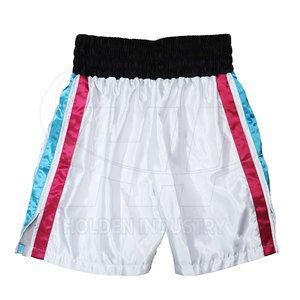 Équipement d'entraînement sportif, short de boxe en matériau respirant, short de boxe flexible pour mouvements fluides, short de boxe sur mesure - Product Image 2