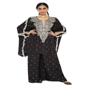 Abaya à la mode musulmane, Hijab, dubaï, longues robes pour femmes avec ceintures, vêtements islamiques, robes africaines Abaya - Product Image 2