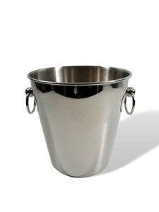 Tina de cerveza de metal con diseño martillado personalizado con tapa de cubierta, vajilla decorativa de acero inoxidable para botellas de cerveza - Product Image 2