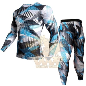 Camiseta de entrenamiento para correr, camiseta de manga larga de secado rápido Bjj, Logo personalizado, Oem - Product Image 2