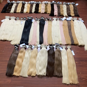 Extensions de cheveux humains Ombre Color Genius Trame Extensions de cheveux Cuticules Alignés Cheveux slaves - Product Image 4