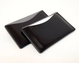 Hand Stitch Genuine Brown Leather Card Holder <b>Men</b> Slim Card <b>Wallet</b> <b>Personalised</b> Credit Card LCR-0067 - Product Image 5