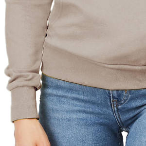 Logo personnalisable imprimé sweats à capuche surdimensionnés pour femme sweats à capuche vierges lourd tricoté décontracté femmes sweat à capuche polaire - Product Image 2