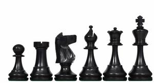 Piezas de Ajedrez Hechas a Mano del Torneo Internacional de Filipinas de 1973, Ebonizadas y Envejecidas, Rey de 4.2 cm, a un Precio Accesible - Product Image 4