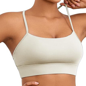 Vêtements de sport de yoga sans couture de haute qualité pour femmes soutien-gorge de sport de soutien élégant de qualité supérieure respirant prêt pour l'action soutien-gorge de sport noir - Product Image 6