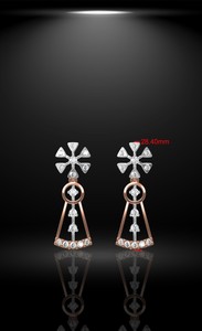 Harnidh Jewels Ensemble de bijoux originaux tendance en acier inoxydable plaqué or blanc/jaune 14K/18K Ensemble de bijoux pour fêtes et cadeaux - Product Image 2