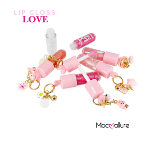 Lucidalabbra Rosa Lucido Idratante Effetto Volumizzante con Tappo a Coniglio - Product Image 3