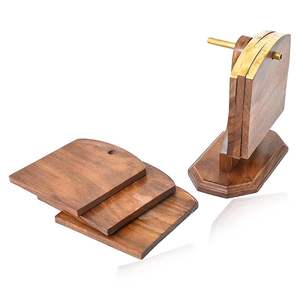 Posavasos de Madera de Lujo, Estilo Bohemio, Minimalista, Hecho a Mano, Ecológico, para Oficina y Hogar, a Precio de Mayoreo de M/S SHAAD HANDICRAFT - Product Image 1