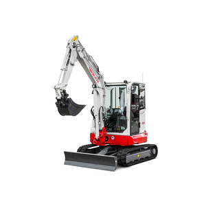 Miniexcavadora Takeuchi TB335R disponible para envío con cabina de operador completa y controles - Product Image 2