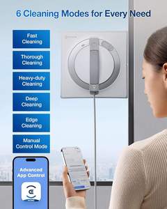 Meilleur robot nettoyeur de vitres carré rechargeable Ecovacs Ddual Spray Winbot W2 Pro Limpia Vidrios Fensterputzroboter Arrivée - Product Image 4