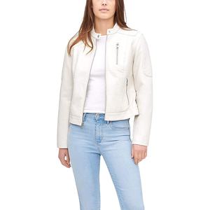 Nouvelle Arrivée Veste en Cuir de Haute Qualité pour Femme, Veste Tendance en Cuir Pur Nouveau Design pour Vente en Ligne 2026 - Product Image 1