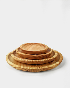 Assiette de présentation en bois de haute qualité, finition unique, pour la maison, les hôtels, les restaurants, les fêtes et les cafés - Product Image 4